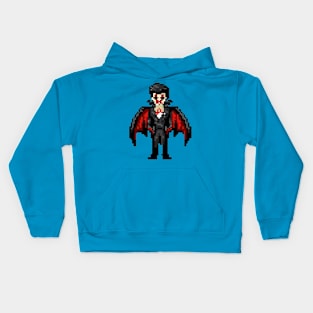 Vampires Pixel art Kids Hoodie